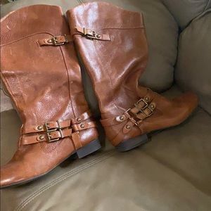 Gianni Bini Cognac Boots